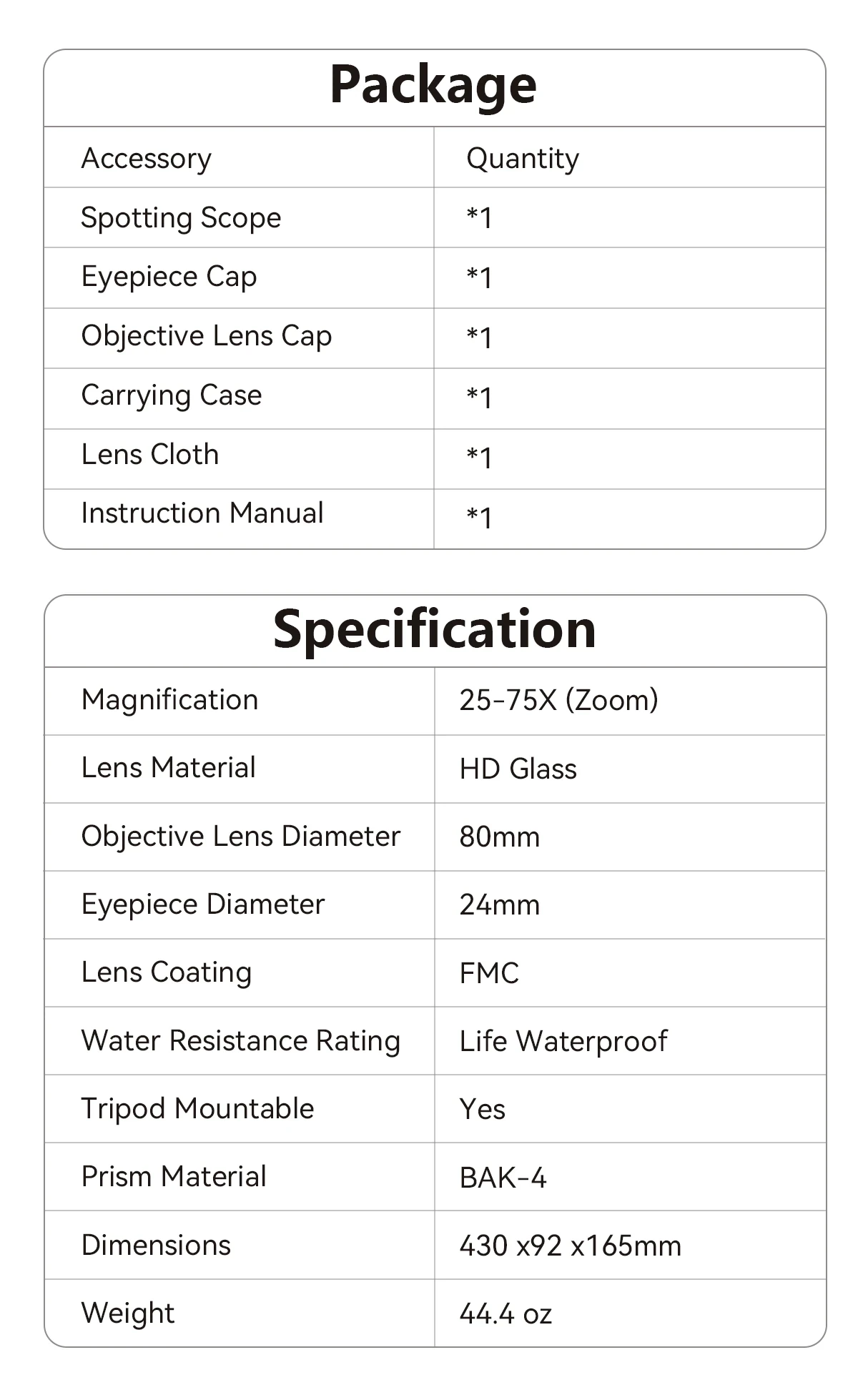 Noxus HD Birdwatching Scope - Image 1