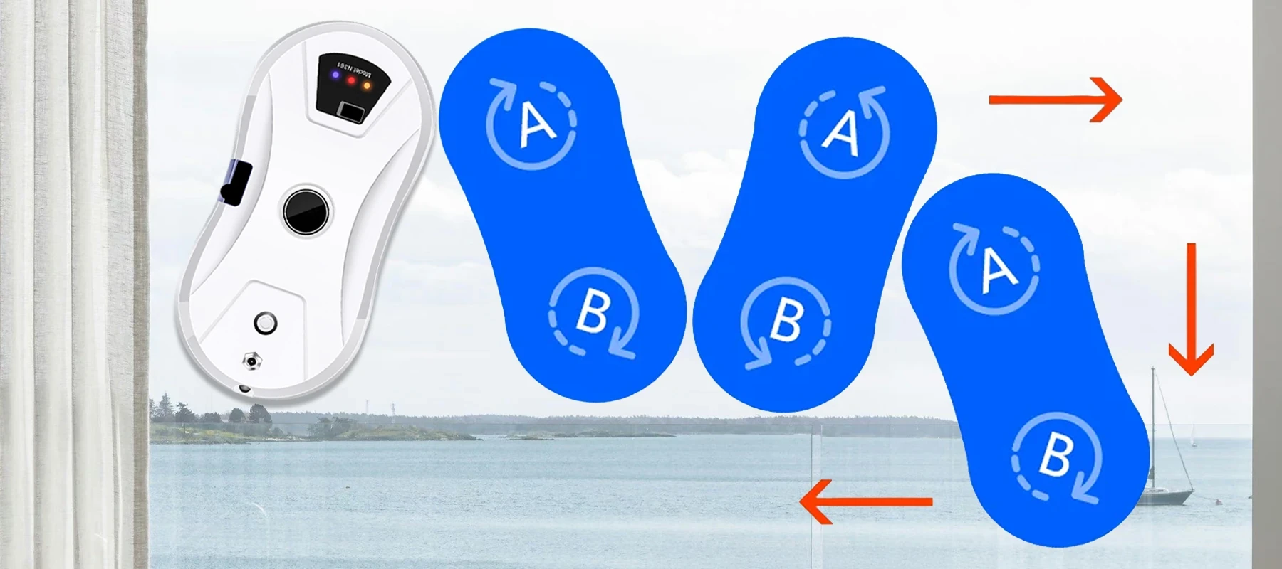 Avinora Smart Window Cleaning Robot - Image 1