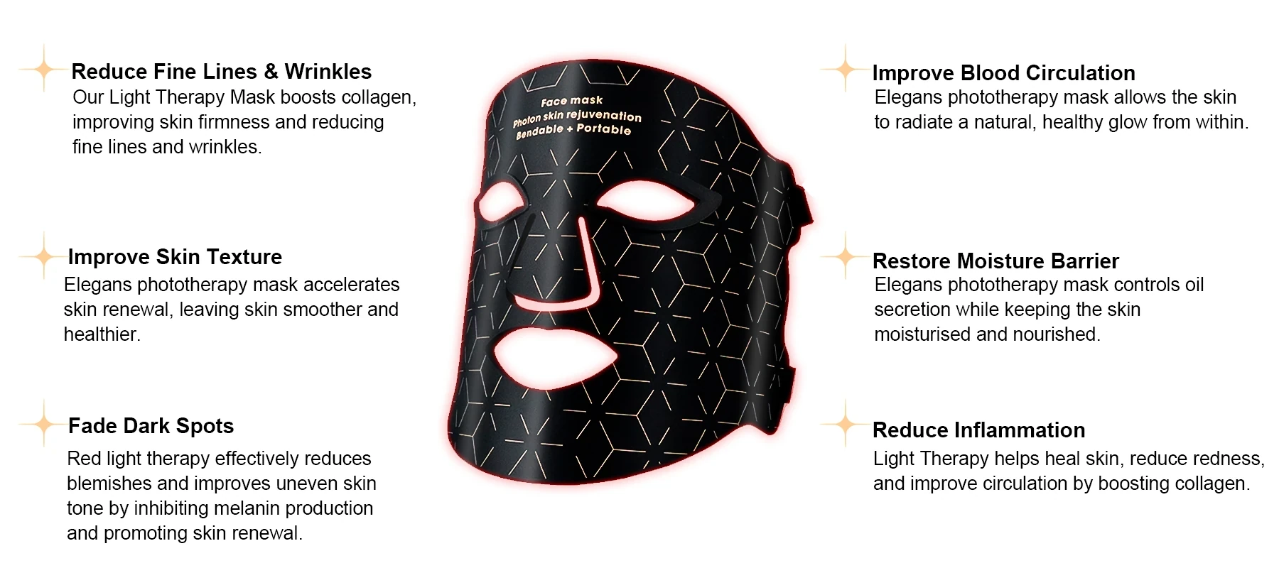 Eleganse LED Mask - Image 1