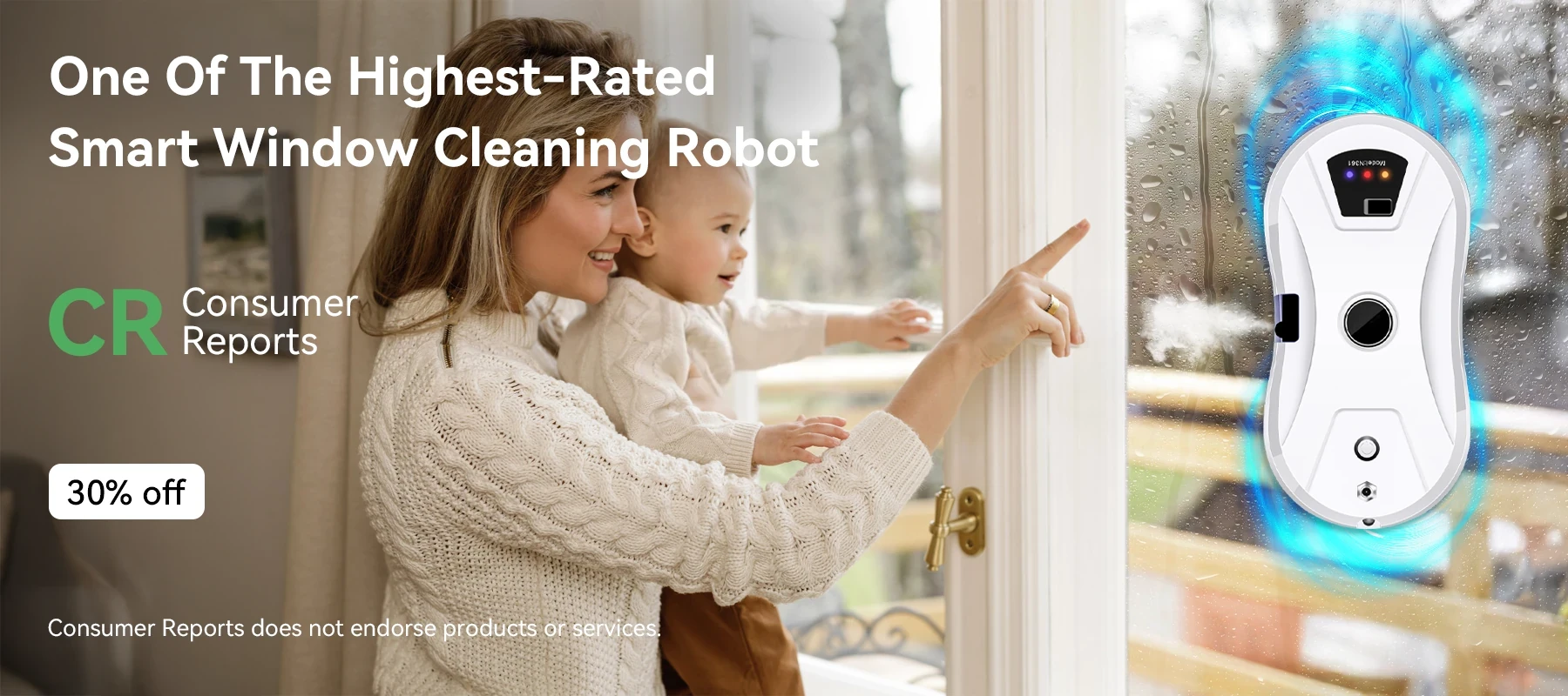 Avinora Smart Window Cleaning Robot - Image 1