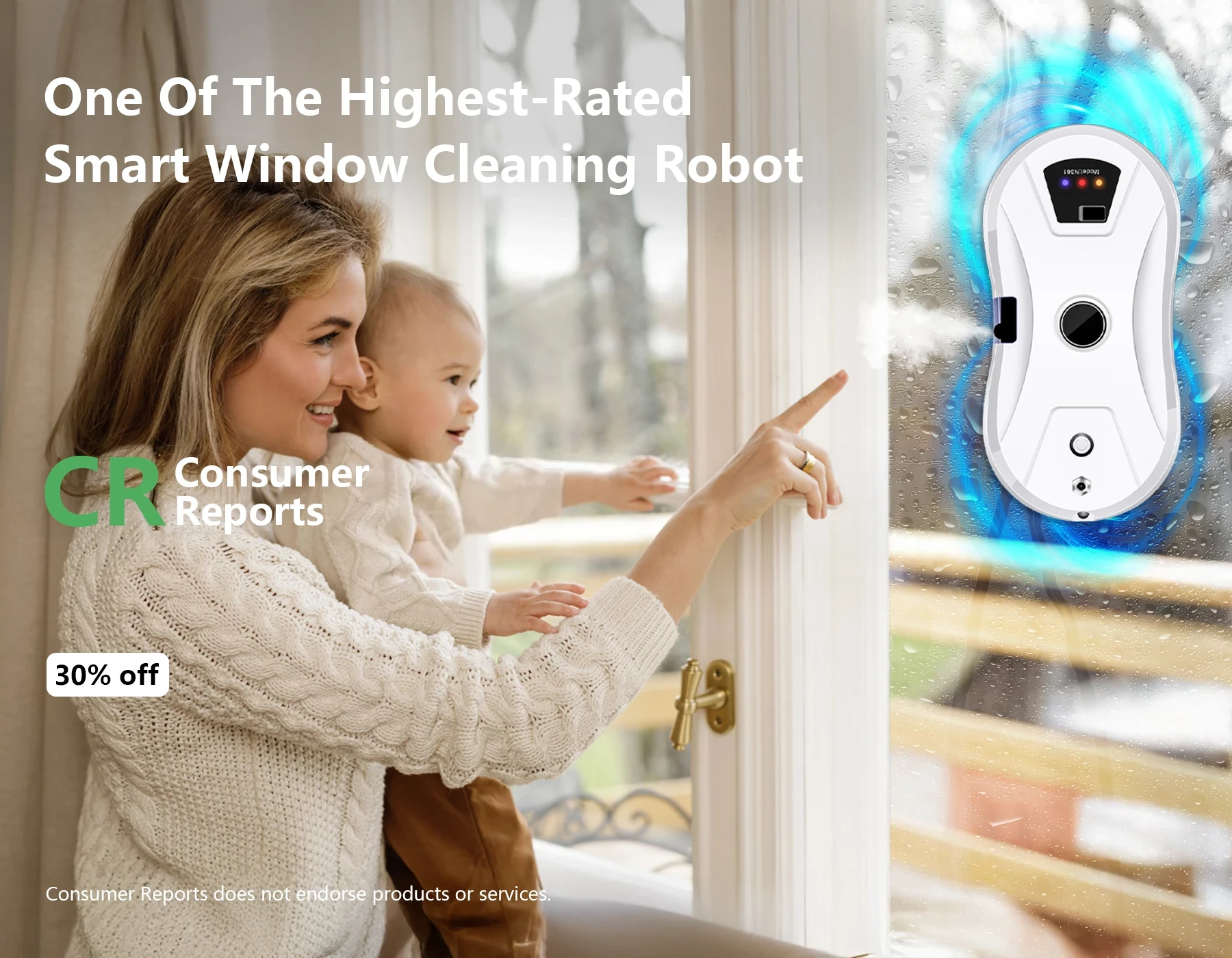 Avinora Smart Window Cleaning Robot - Image 2