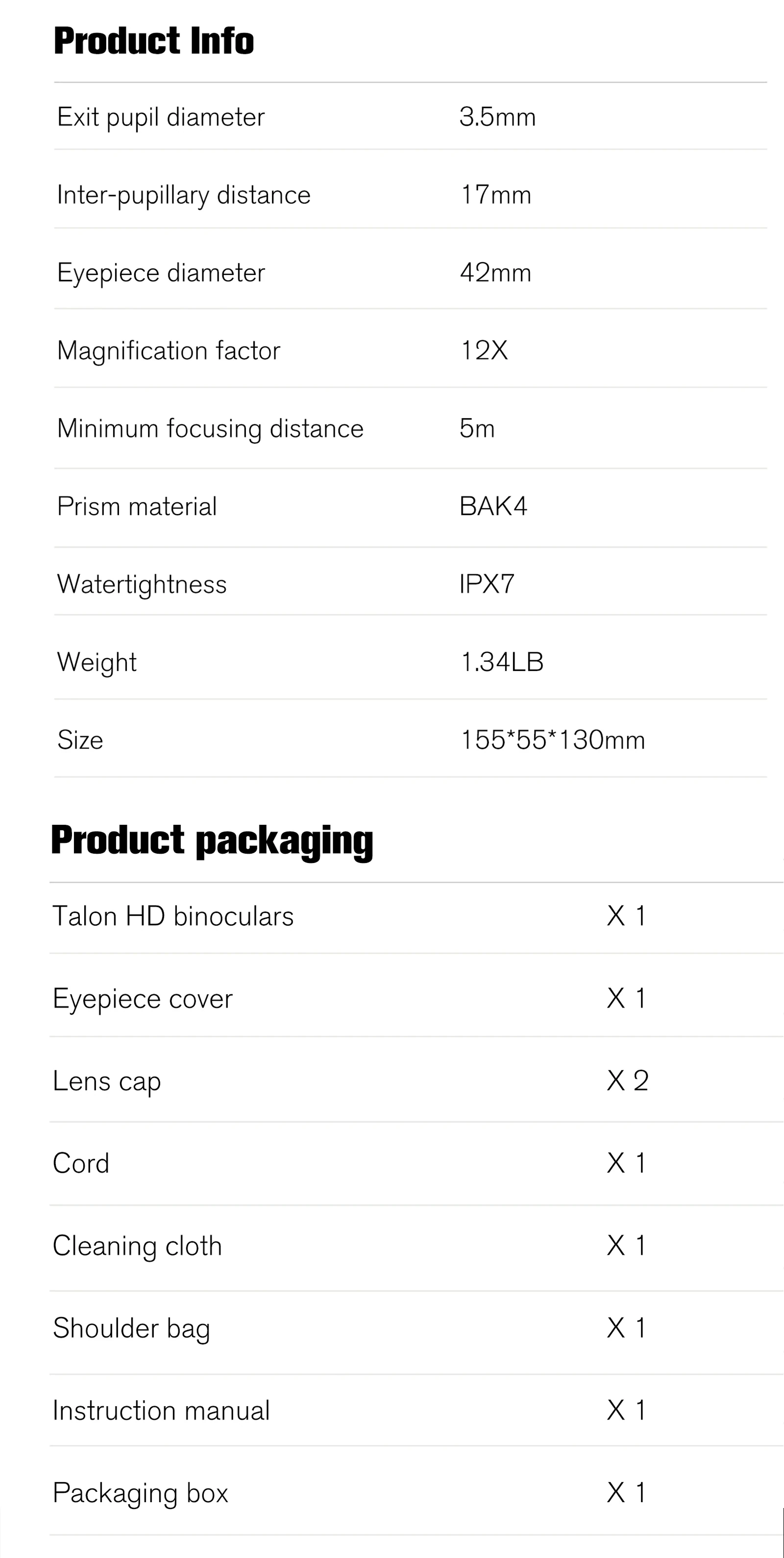Warmax Binoculars - Image 1