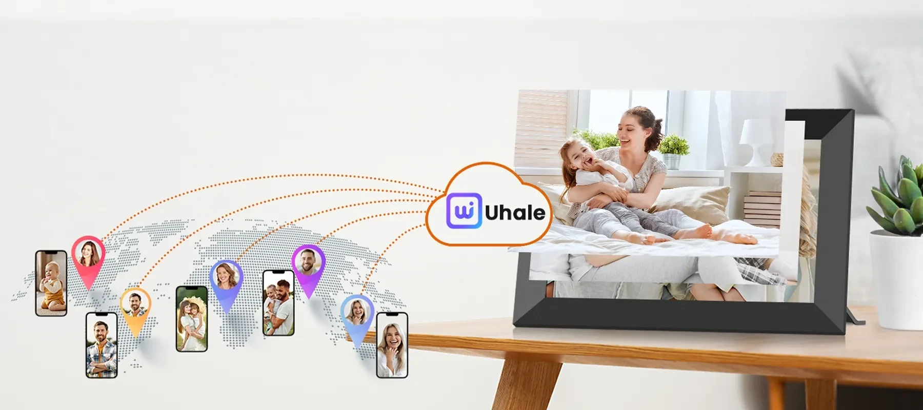 Klarity Smart Digital Photo Frame - Image 1