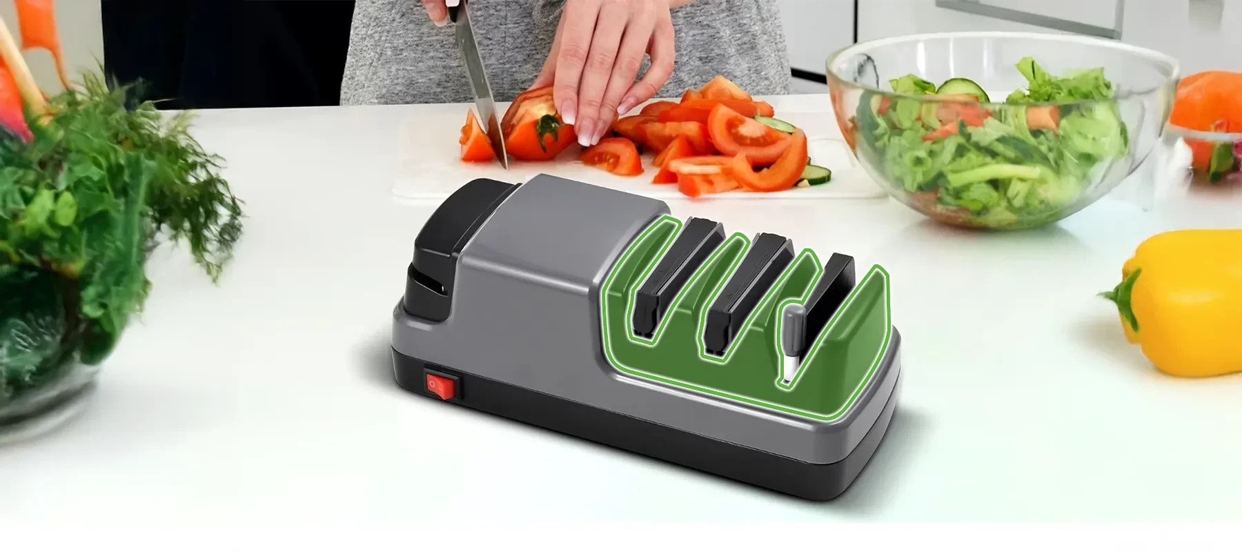 Oliventa Electric Knife Sharpener - Image 1