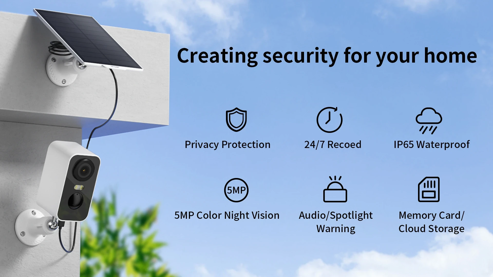 Outdoor &amp; Indoor Security Camera - Image 1