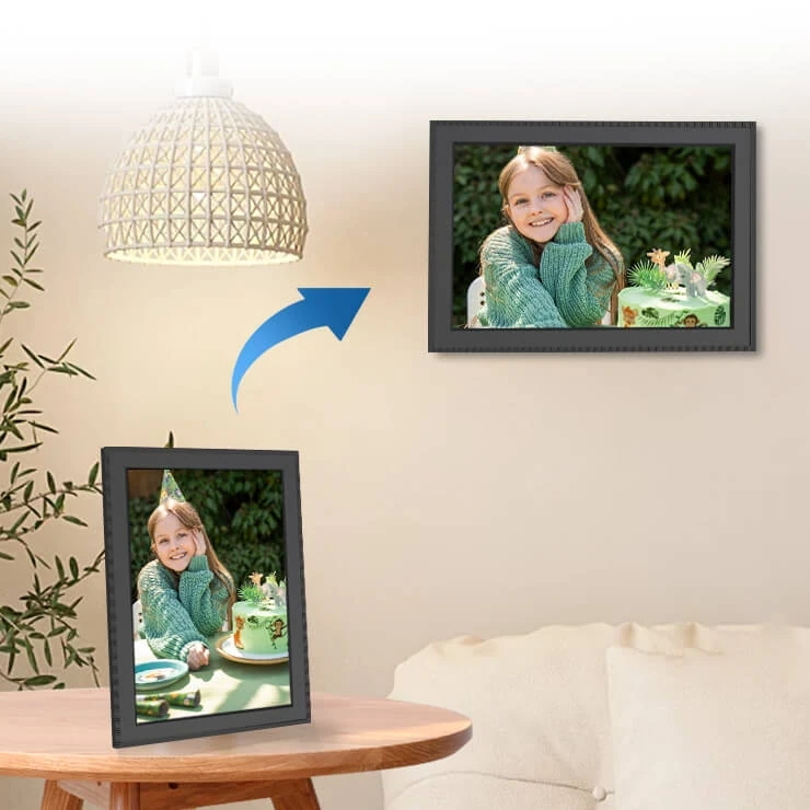 HD IPS Smart Wi-Fi Digital Photo Frame - Image 1