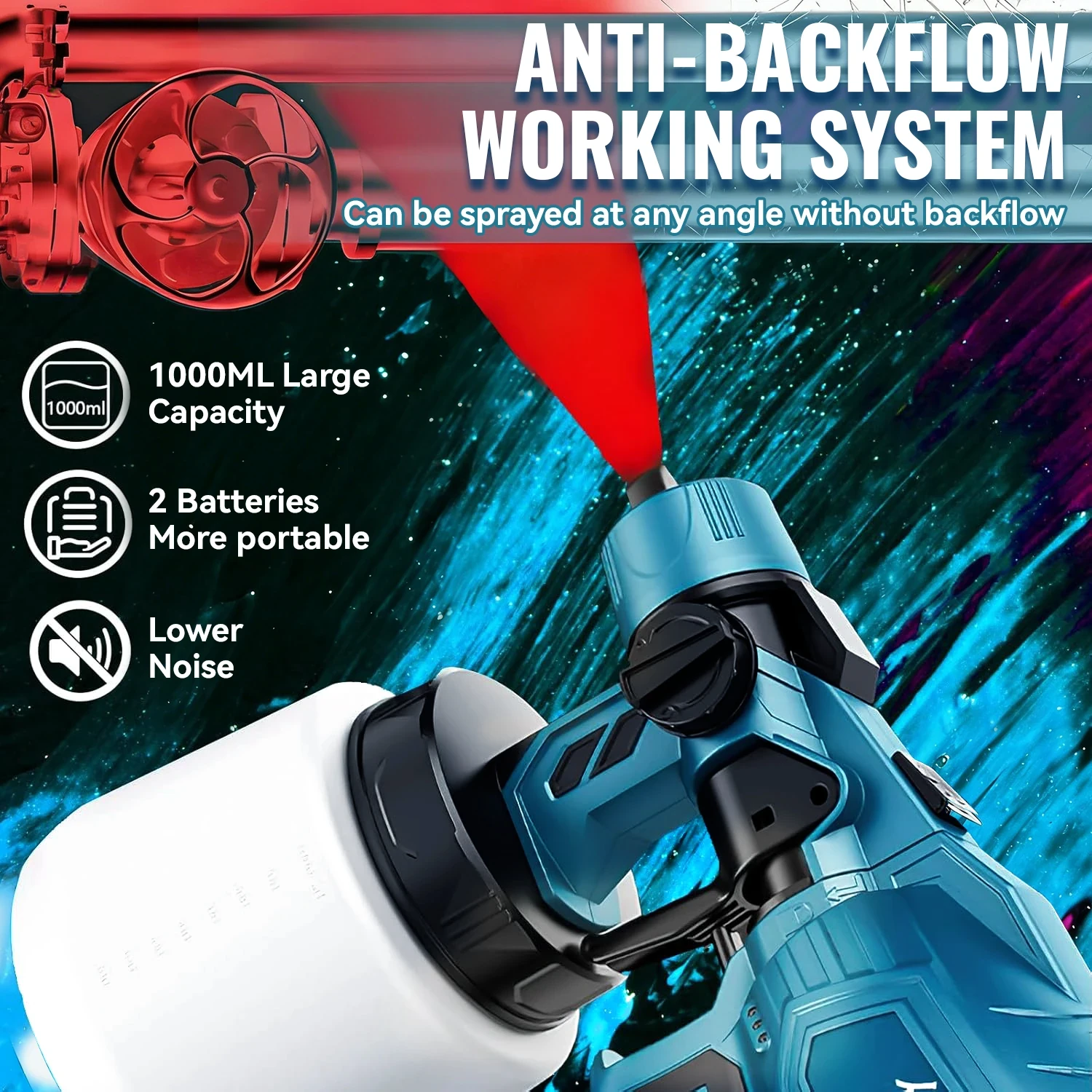 Aerivax™ Cordless Paint Sprayer - Image 1