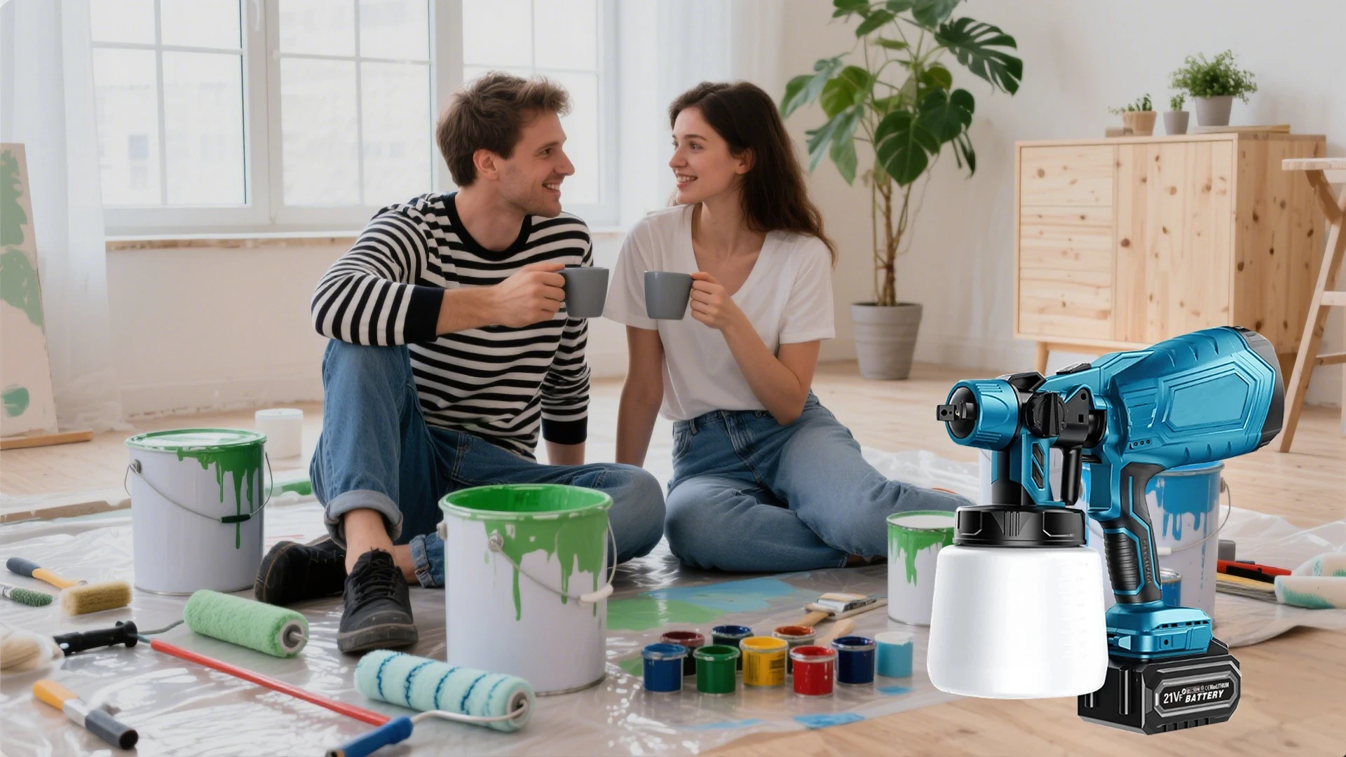 Aerivax™ Cordless Paint Sprayer - Image 1