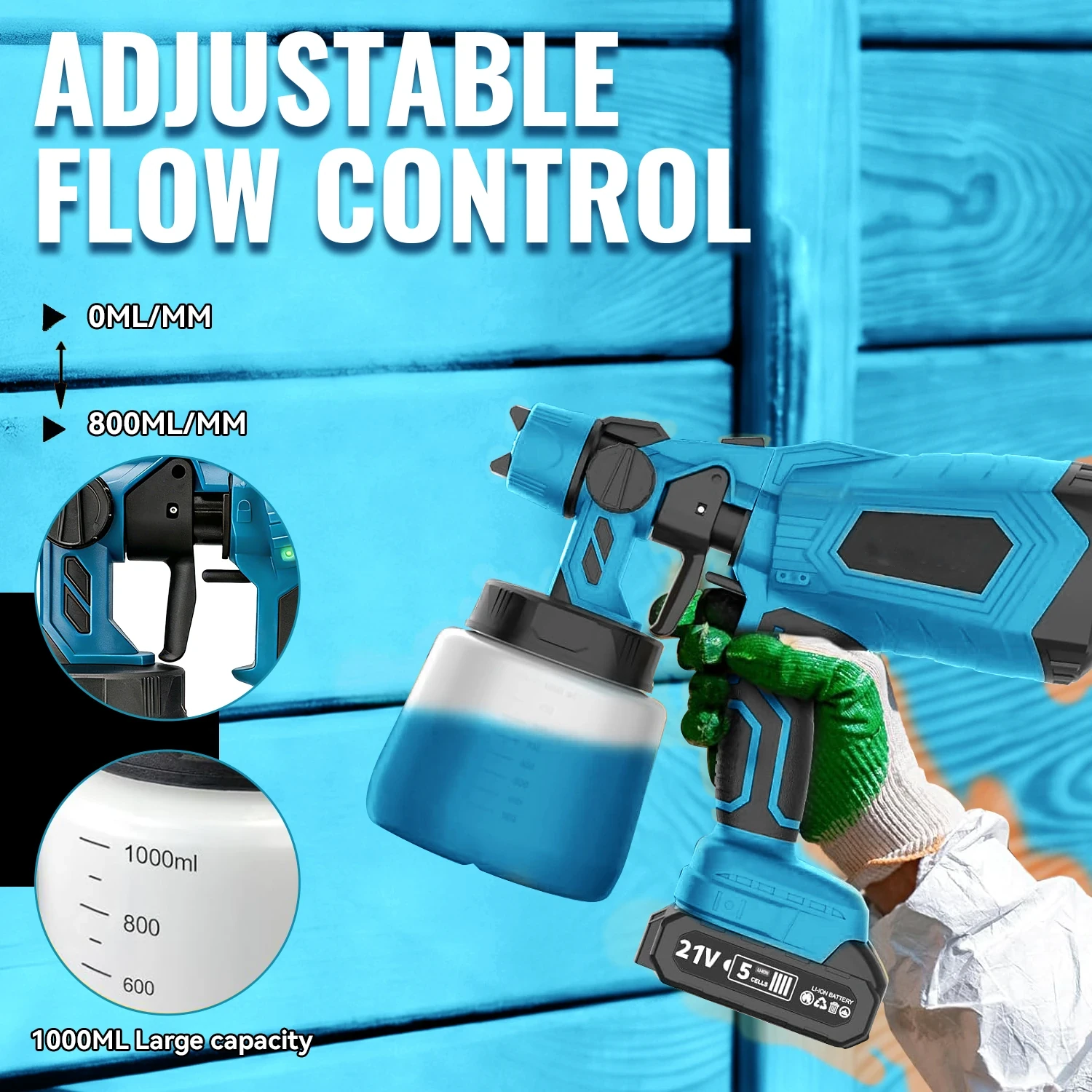 Aerivax™ Cordless Paint Sprayer - Image 1