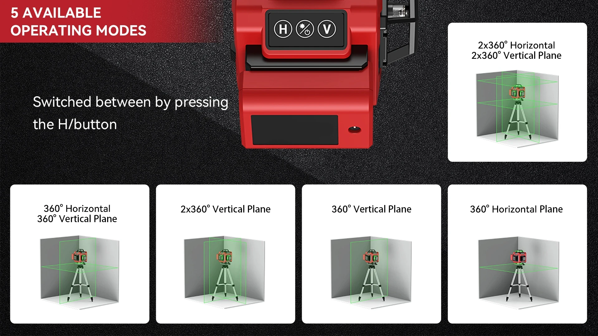 Aerivax 4D 16 Lines Laser Level - Image 1
