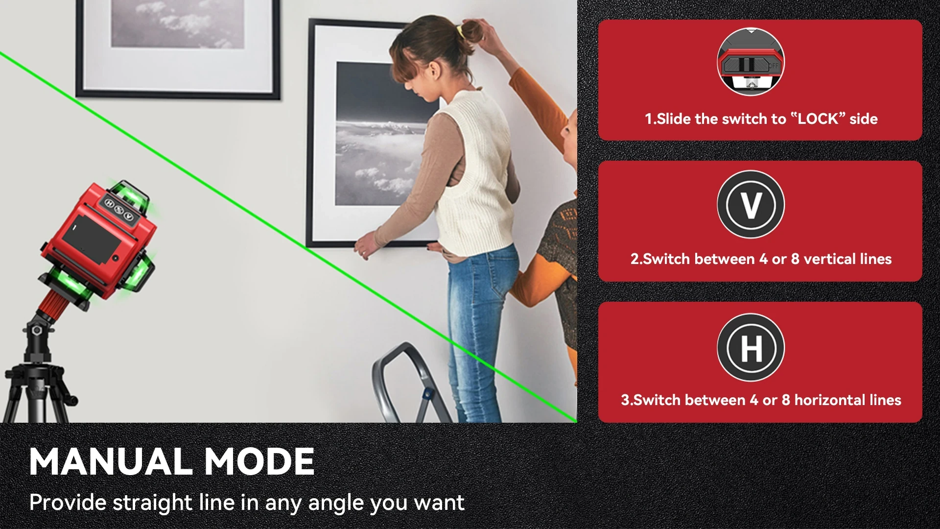 Aerivax 4D 16 Lines Laser Level - Image 1