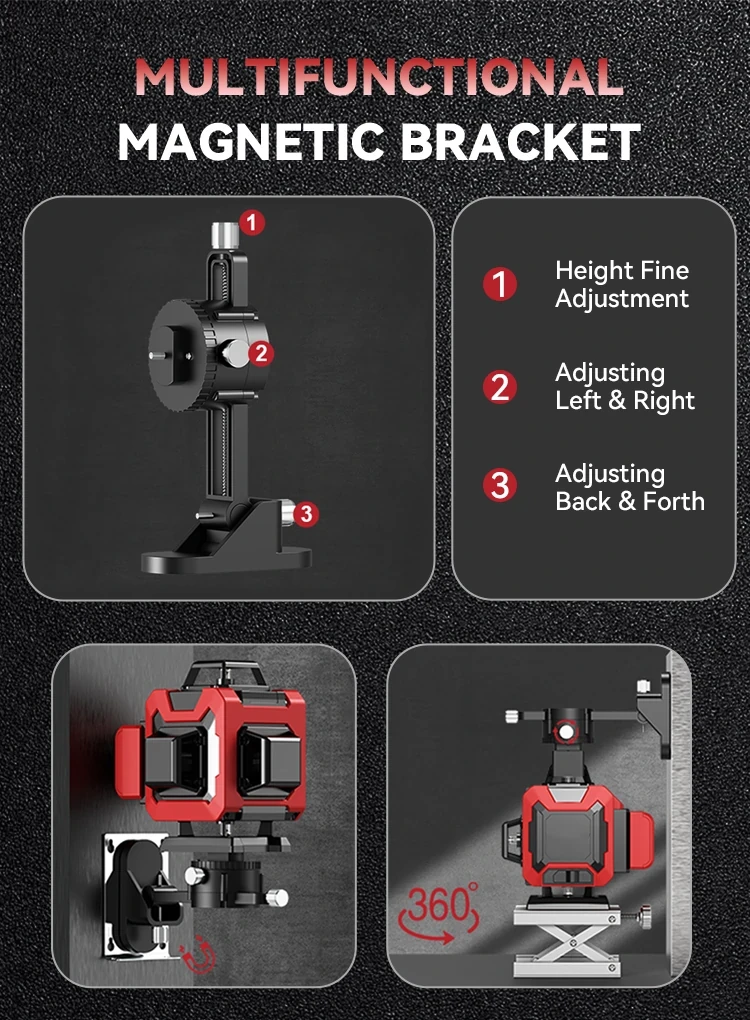 Aerivax 4D 16 Lines Laser Level - Image 2