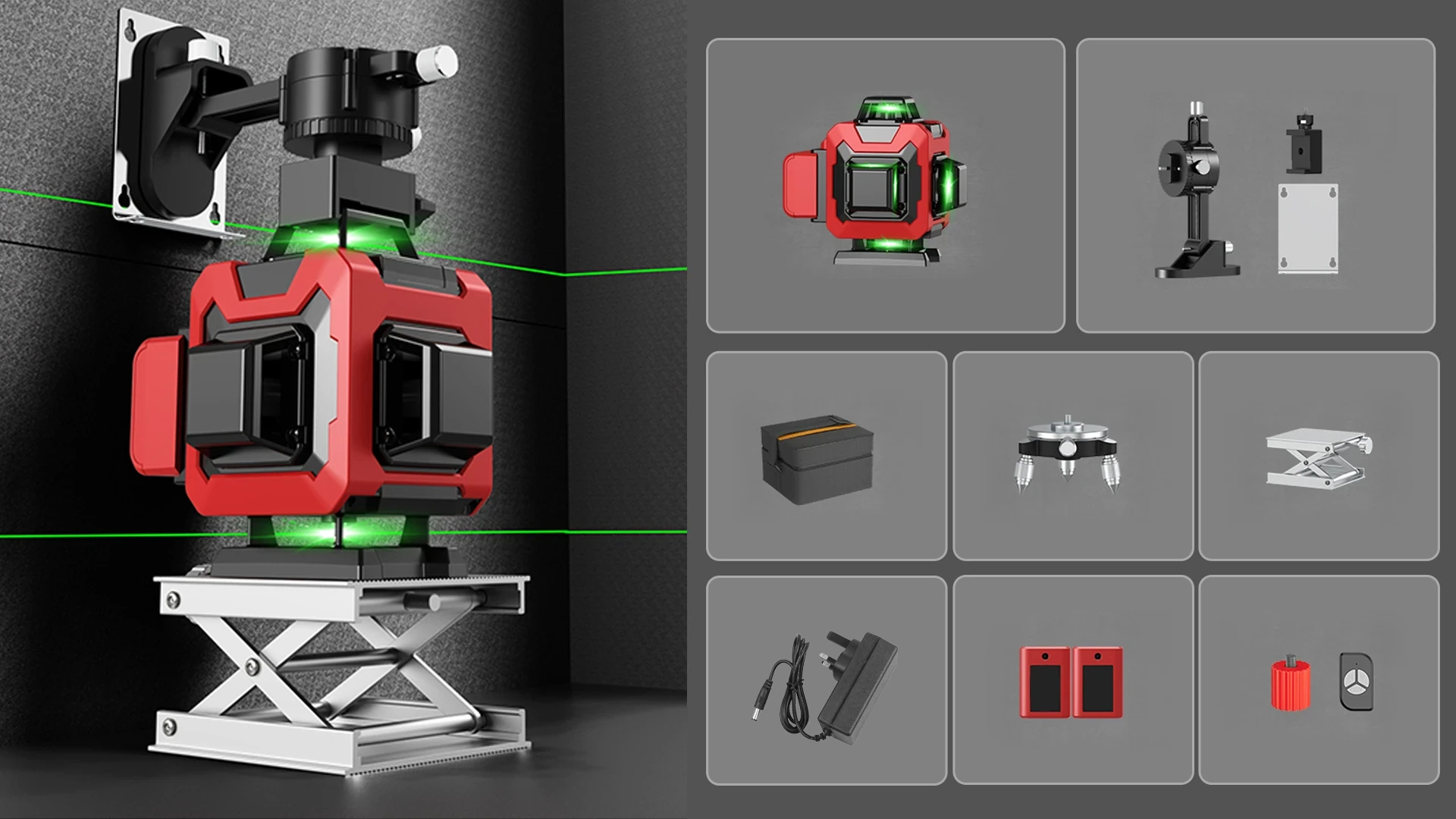 Aerivax 4D 16 Lines Laser Level - Image 1