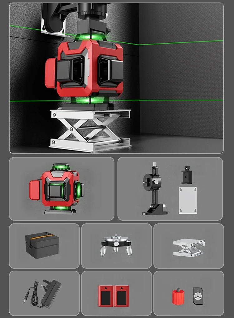 Aerivax 4D 16 Lines Laser Level - Image 2