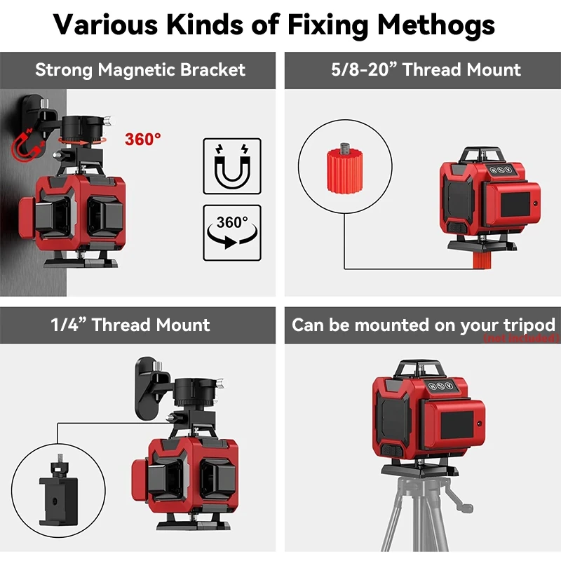 Aerivax 4D 16 Lines Laser Level - Image 1