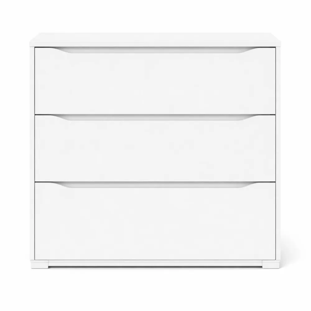 Credenza Moderna, Bianco, 80 x 78 cm-Villawarm