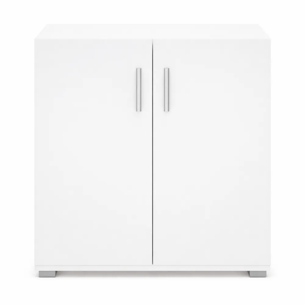 Mobiletto con Anta Doppia e Ripiani Interni per Ufficio o Casa-Villawarm