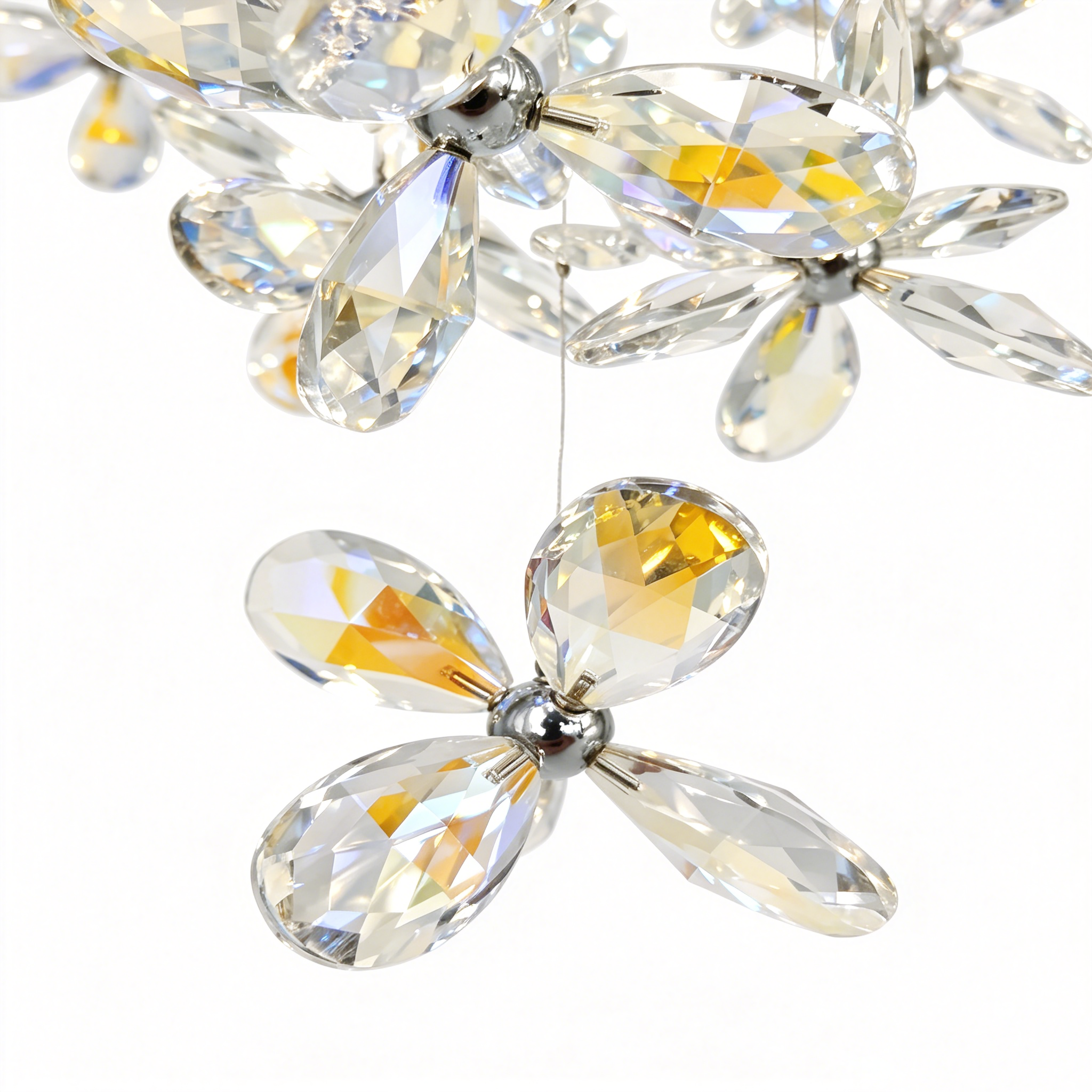 Ethereal Butterfly Crystal Chandelier