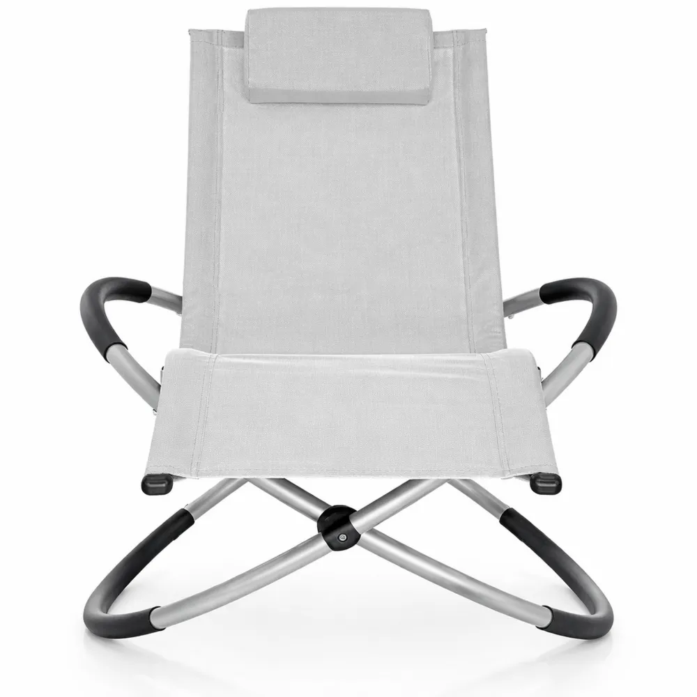 Sedia Sdraio Pieghevole Giardino e Spiaggia Reclinabile