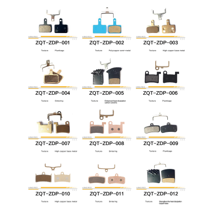 XOD Official Replacement Brake Pads - Carbon Ceramic, Sintered & Copper-Based