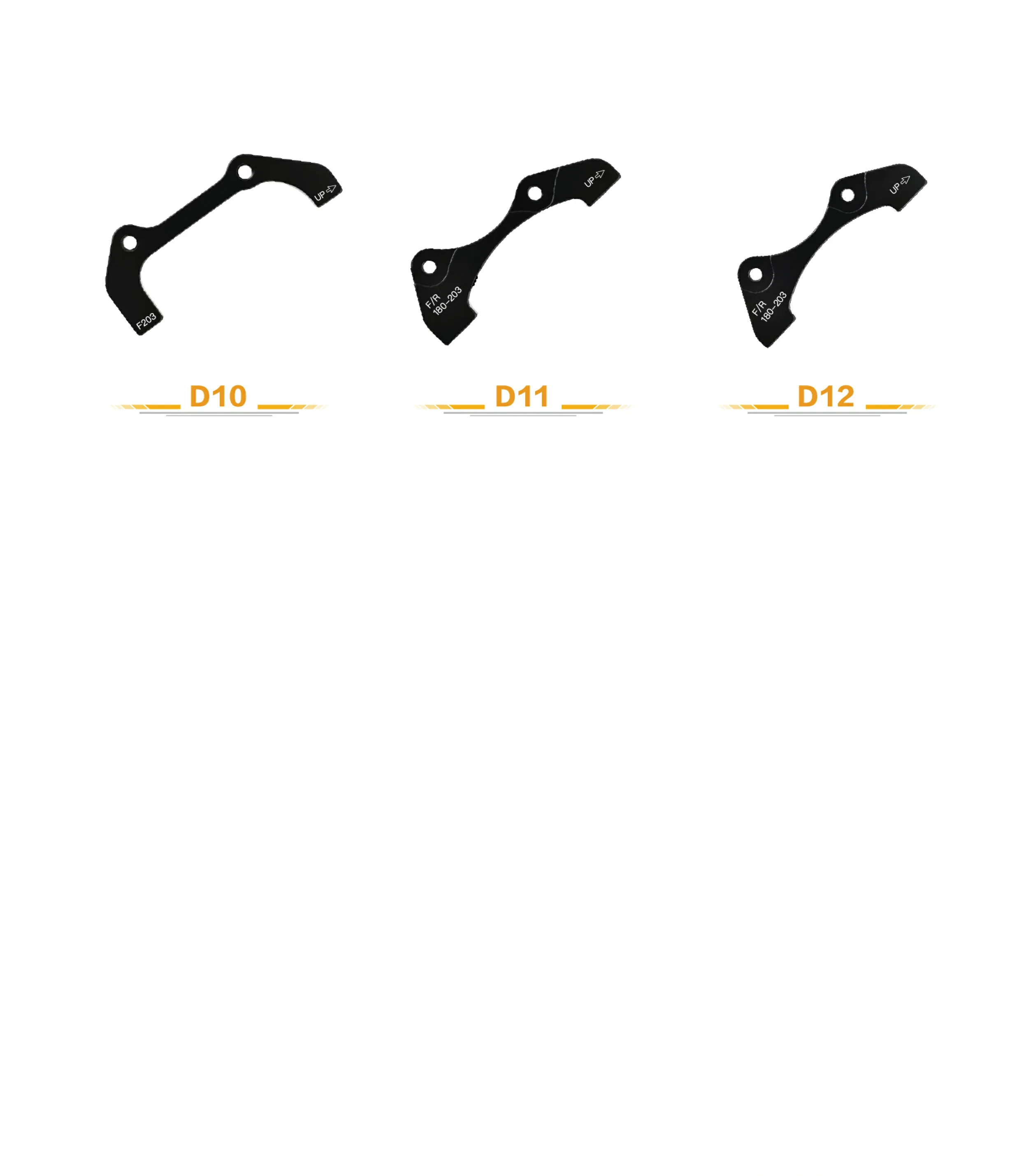 XOD Official CNC Brake Adapters | 51-74mm (X) & 51-84mm (D) Spacing-XODbrakes