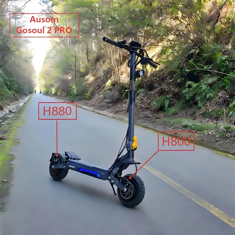 Ausom Gosoul 2 Pro electric scooter compatible reference for XOD H800 H880 hydraulic brake upgrade