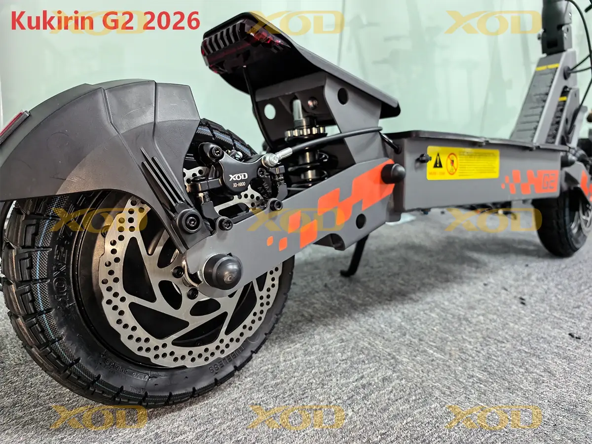 XOD brake installed on a KuKirin G2 2026