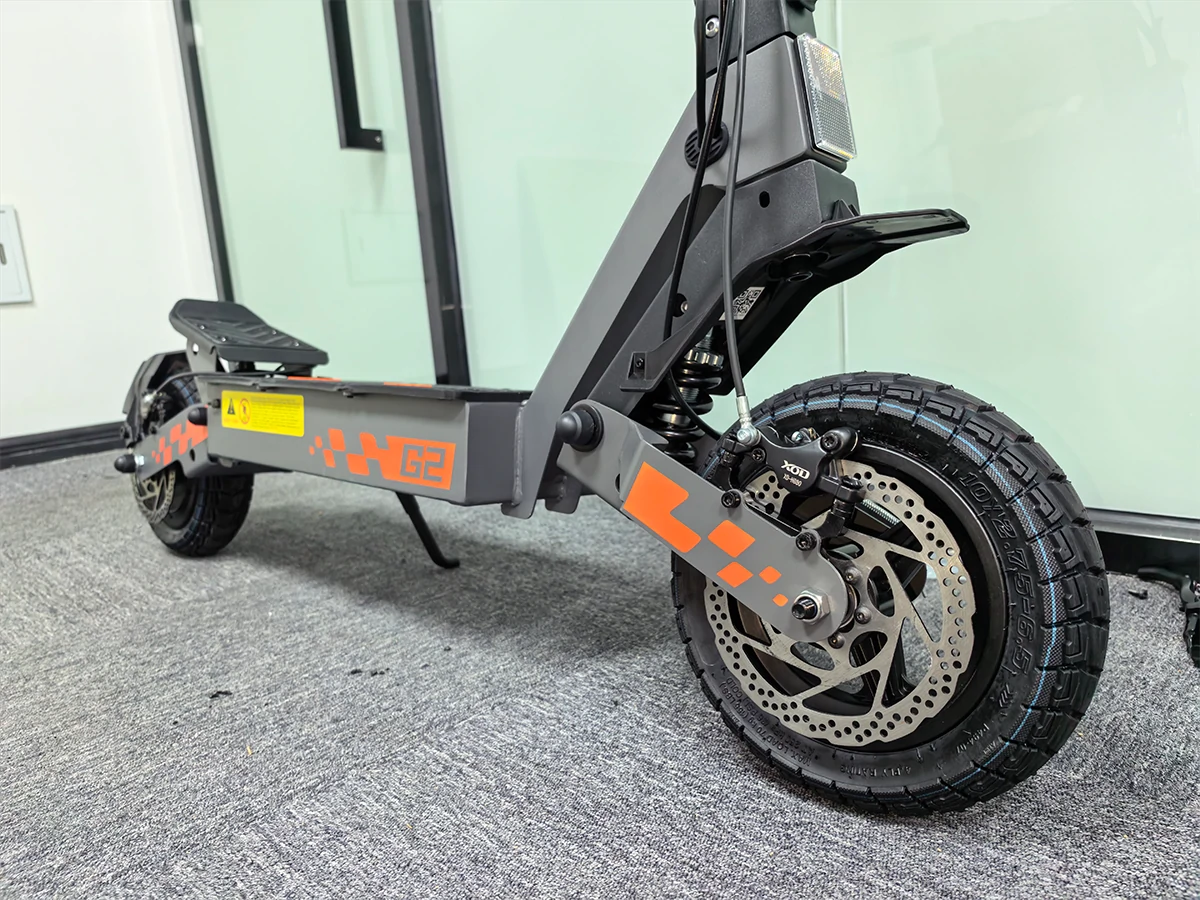 KuKirin G2 2026 tested with XOD hydraulic brakes
