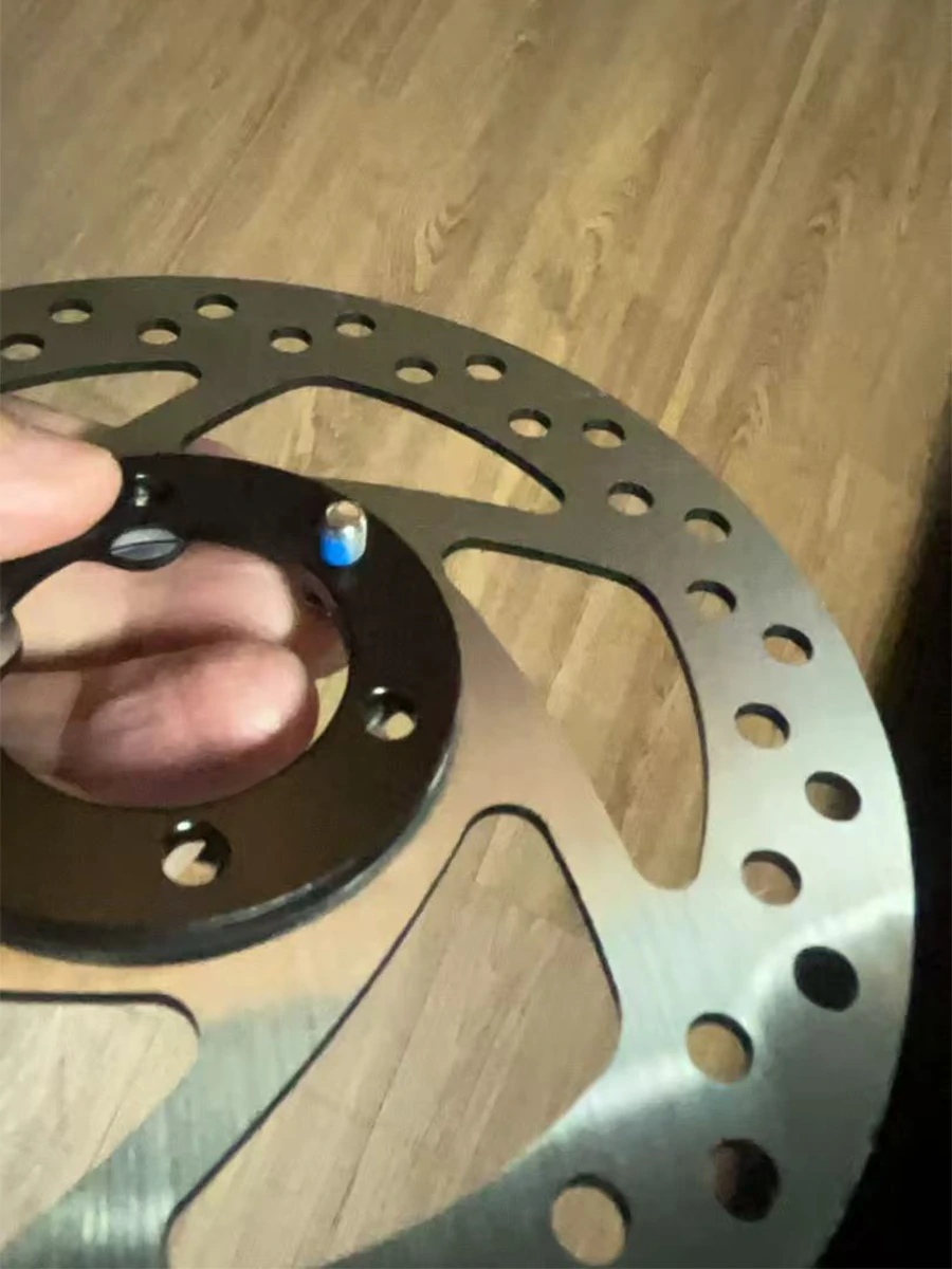 KuKirin G2 brake disc spacer installation for hydraulic brake upgrade