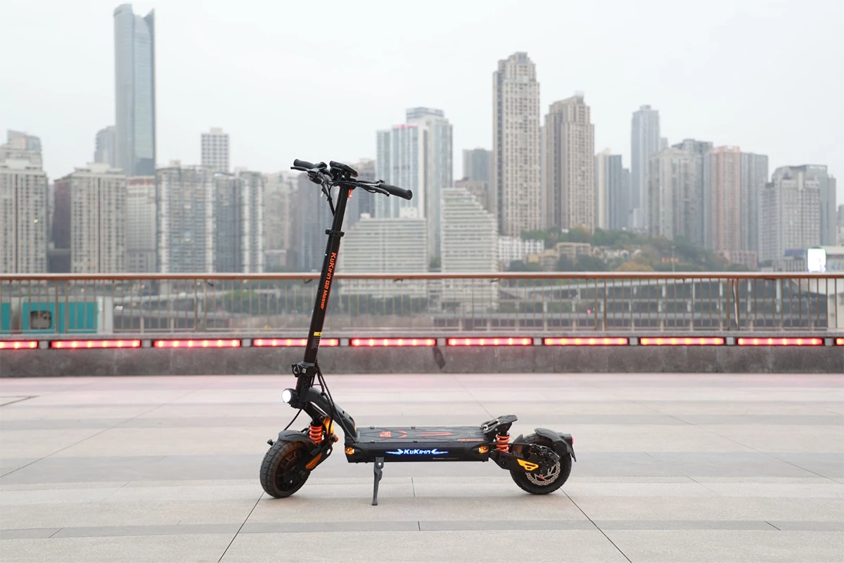 KuKirin G2 Master 2025 electric scooter with XOD H880 hydraulic brake upgrade