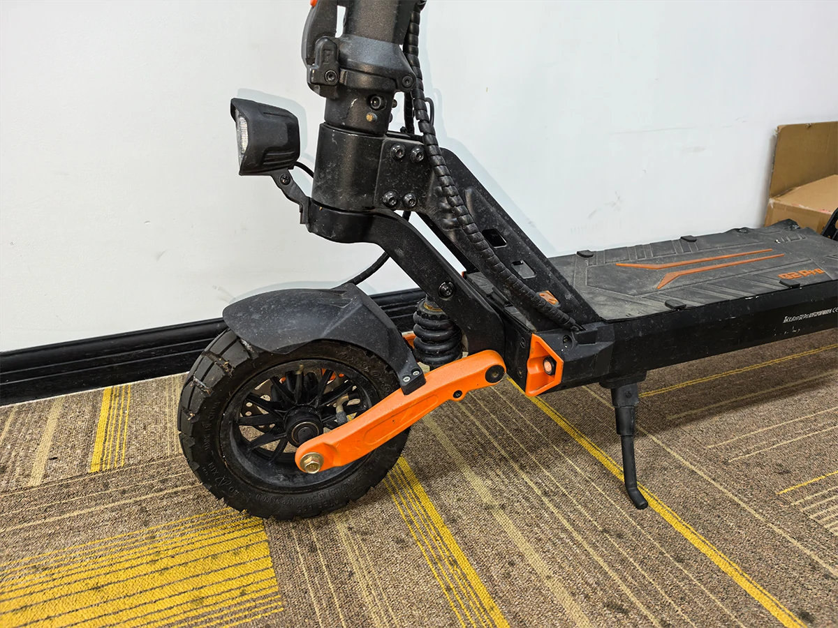 KuKirin G2 Pro 2024 version front right brake disc layout