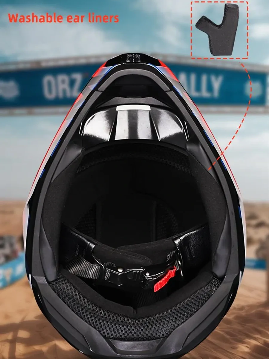 Washable Inner Lining and Chin Strap