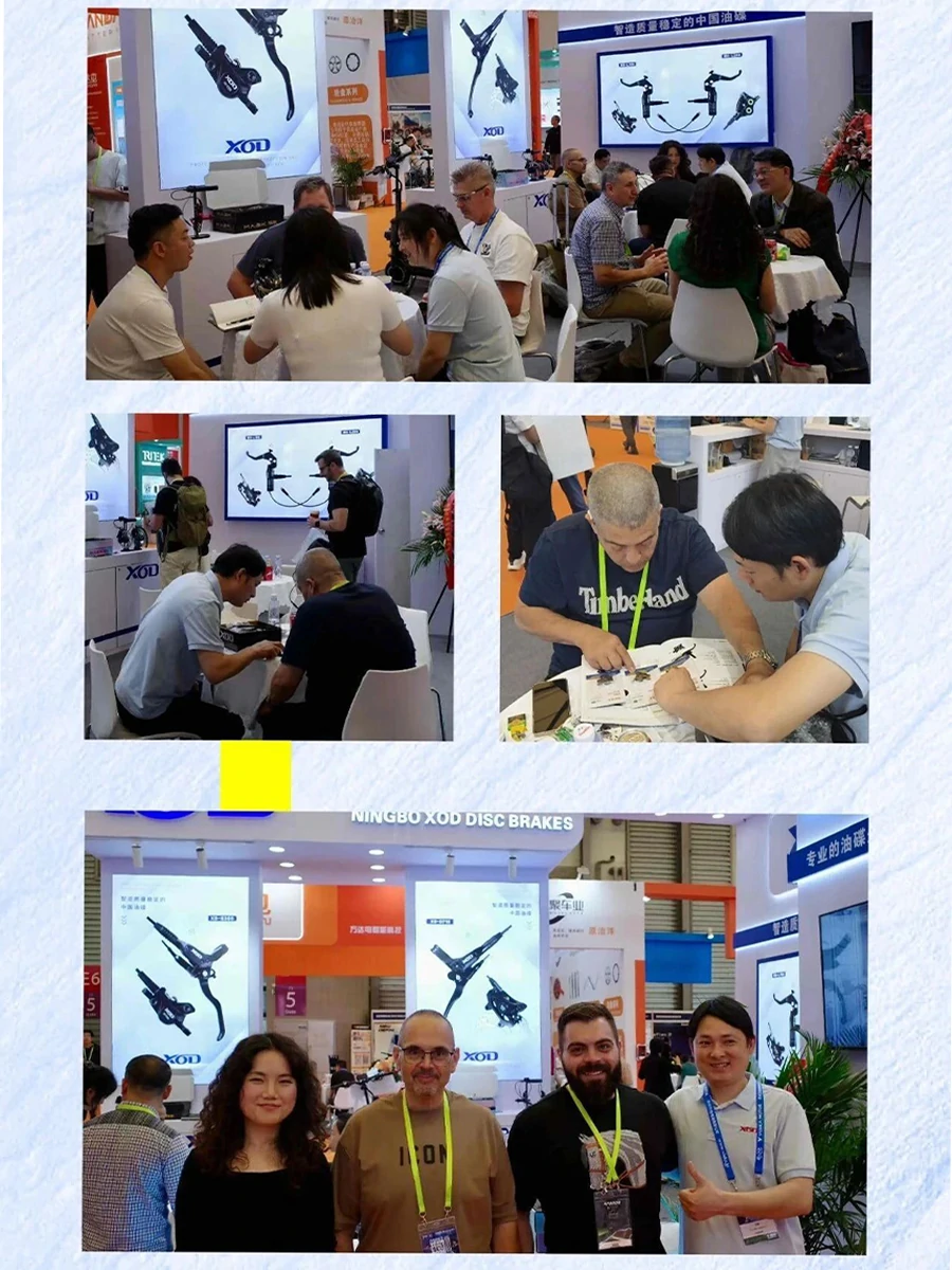 XOD Brakes wholesale business meeting with international customers