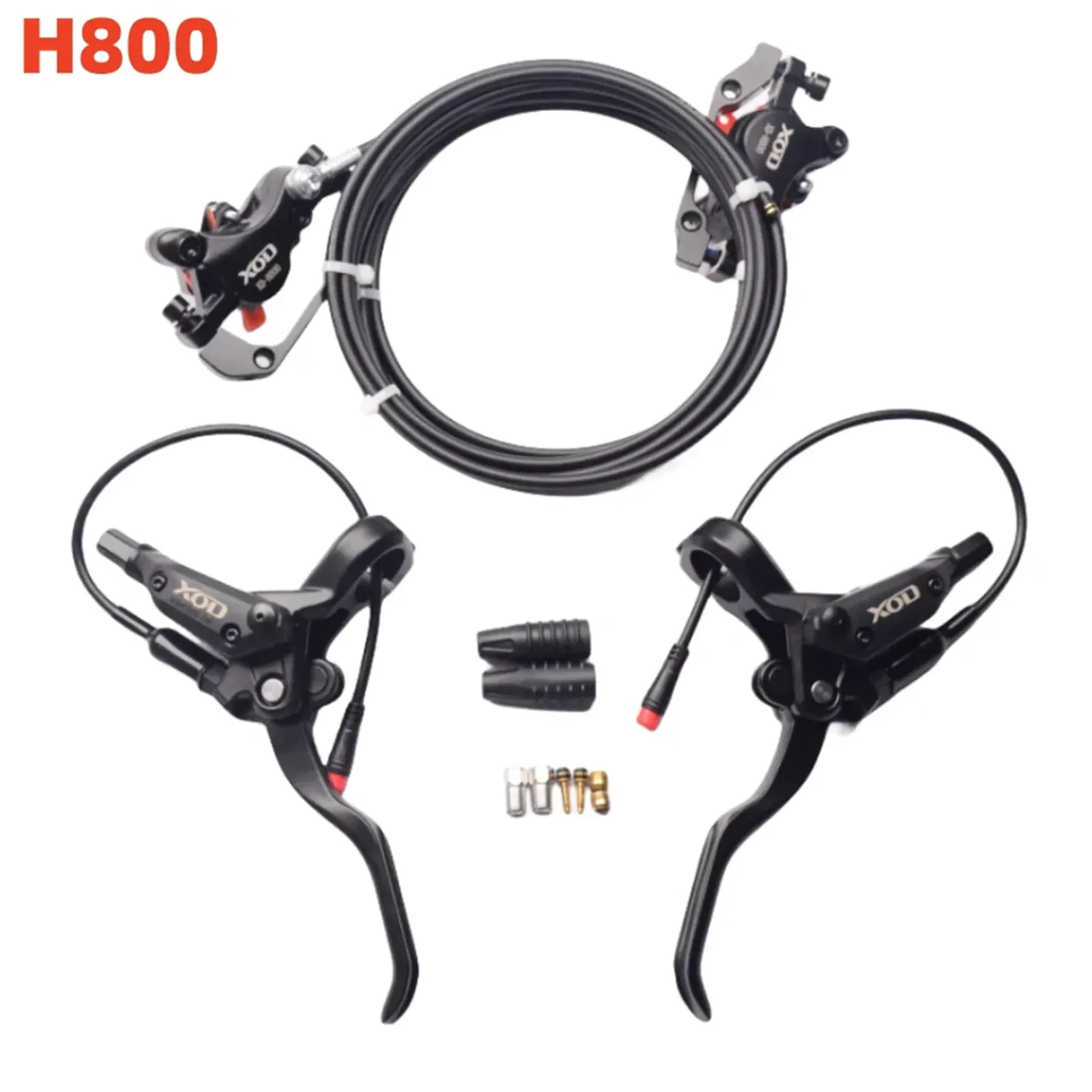 XOD H-Series Hydraulic Brake Upgrade Kit for All Kukirin Scooters (G2 Master / G4 / G2 MAX)