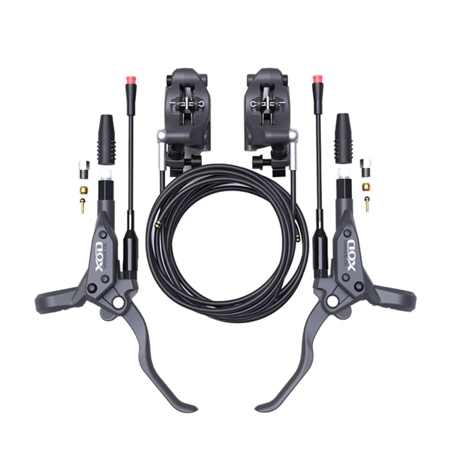XOD H-Series Hydraulic Brake Upgrade Kit for All Kukirin Scooters (G2 Master / G4 / G2 MAX)