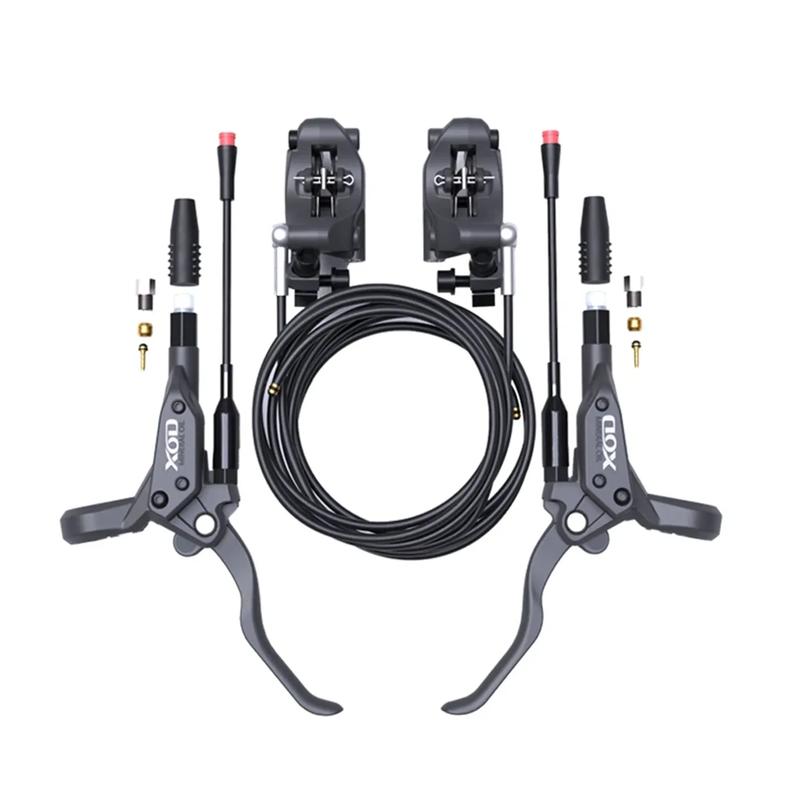 XOD H-Series Hydraulic Brake Upgrade Kit for All Kukirin Scooters (G2 Master / G4 / G2 MAX)
