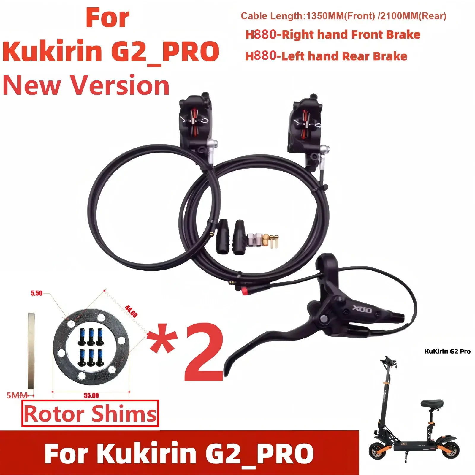 KuKirin G2 Pro · New Version product option complete installation kit product image