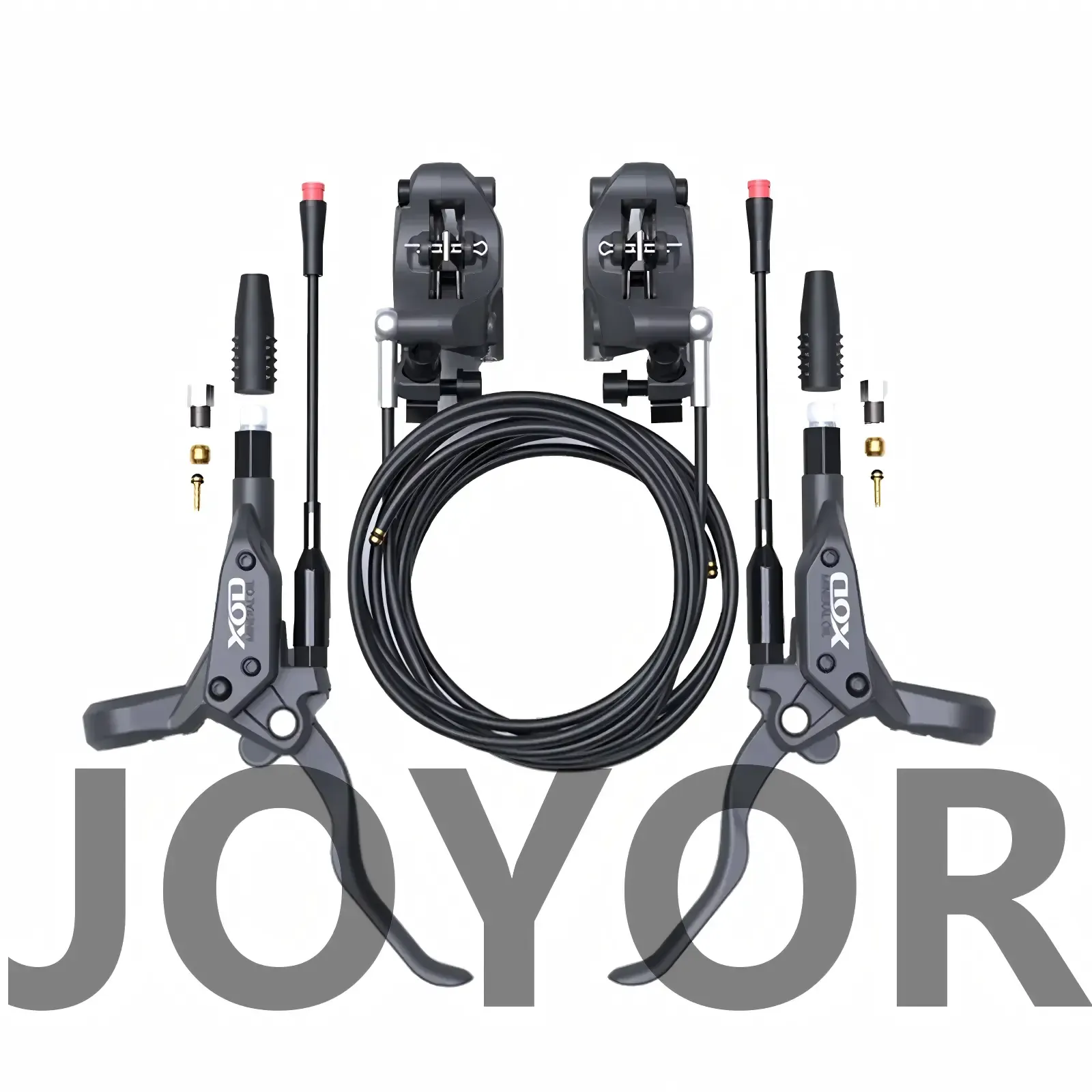 XOD H-Series Hydraulic Brake Upgrade Kit for Joyor Scooters (S10-S-Z / T10 / T6 / Y6-S / S8-S-Z)