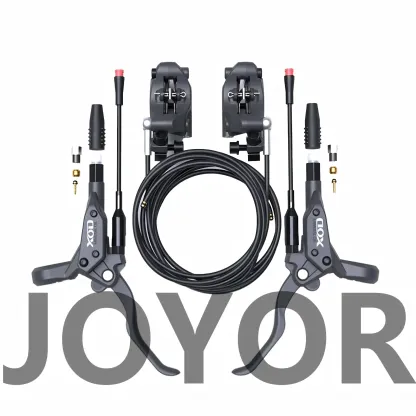 XOD H-Series Hydraulic Brake Upgrade Kit for Joyor Scooters (S10-S-Z / T10 / T6 / Y6-S / S8-S-Z)