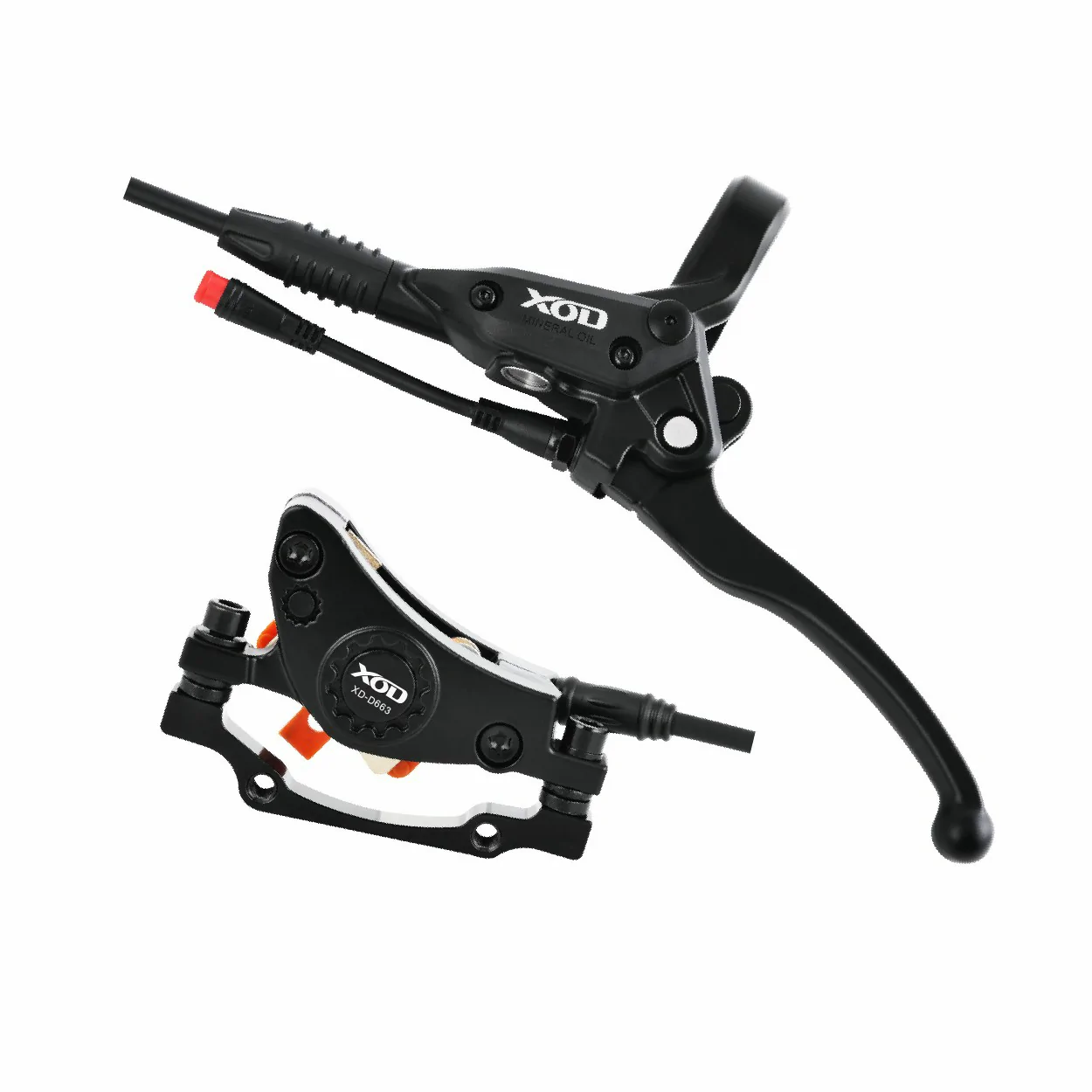 XOD D-Series Durable Hydraulic Brakes (D610/D630/D660/D710/D770) - Built for Delivery, Rental & Commuter E-Bikes-XODbrakes