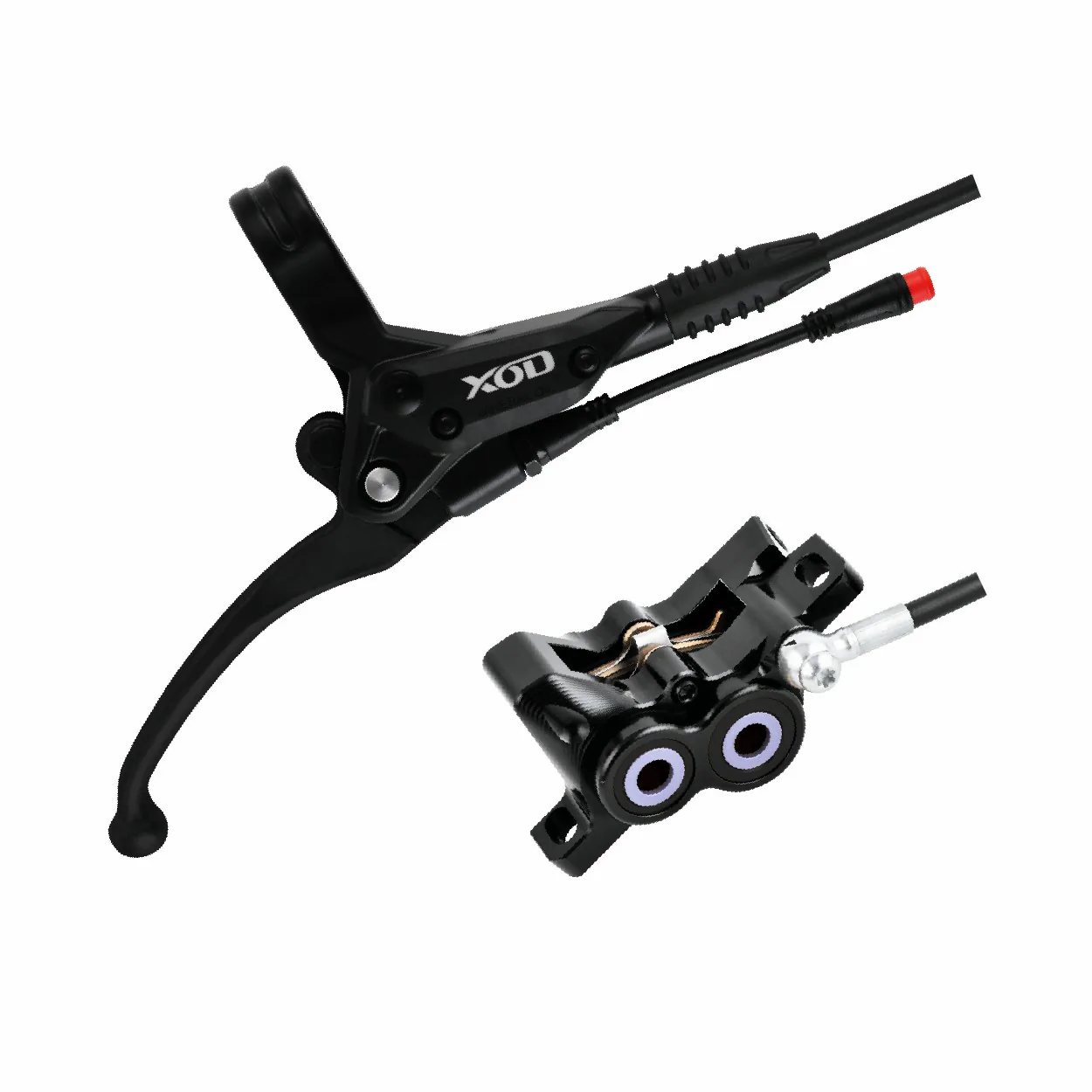 XOD GT-Series 4-Piston Hydraulic Brakes (GT500/GT400/GT401/GT402) - For High-Power E-Bikes & Scooters-XODbrakes