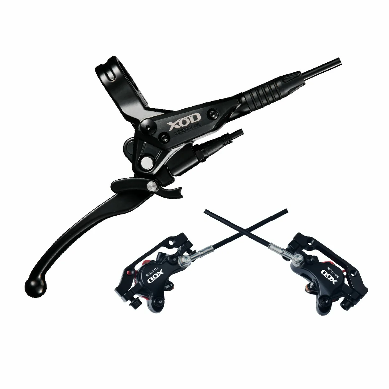 XOD T-Series Heavy-Duty Cargo Trike Hydraulic Brakes (XD-T6000/T7000/T8000/T9000) - CBS Synchronized System-XODbrakes