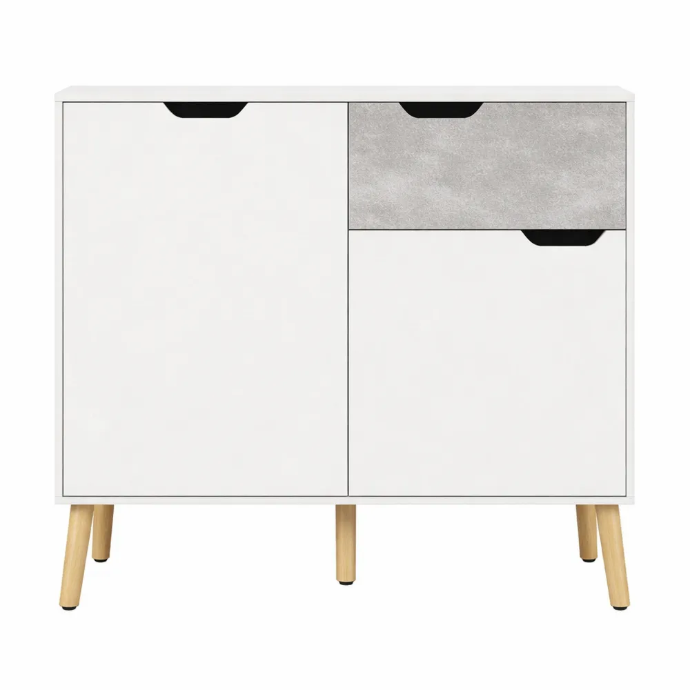 Mobile Soggiorno Moderno con Armadietti e Cassetto