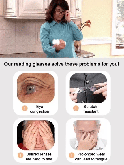 🔥Last Day 49% OFF📦 Ultra Light Anti Blue Presbyopic Glasses