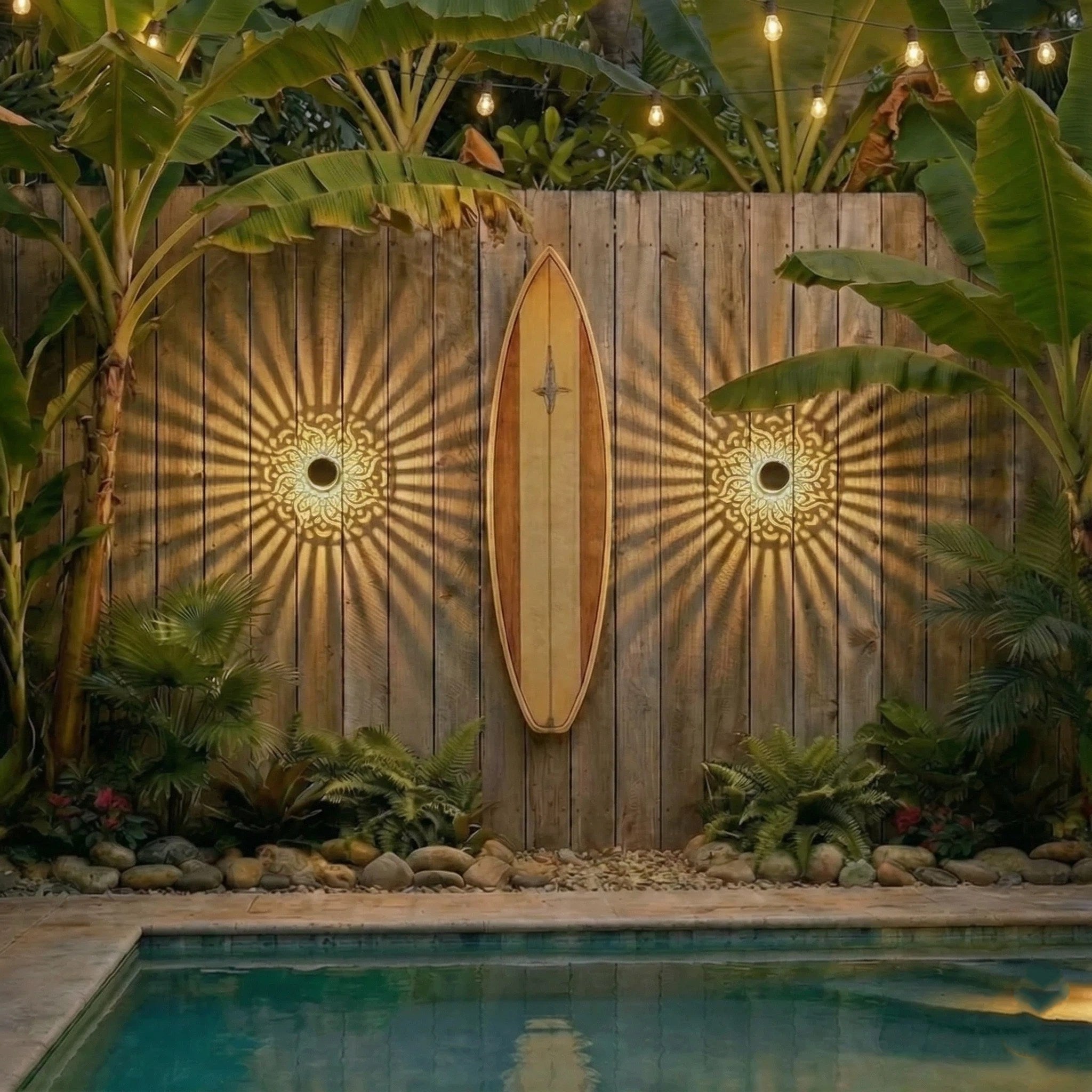 Frolunora® Decorative Solar Mandala Lights - Automatic On/Off & Weatherproof