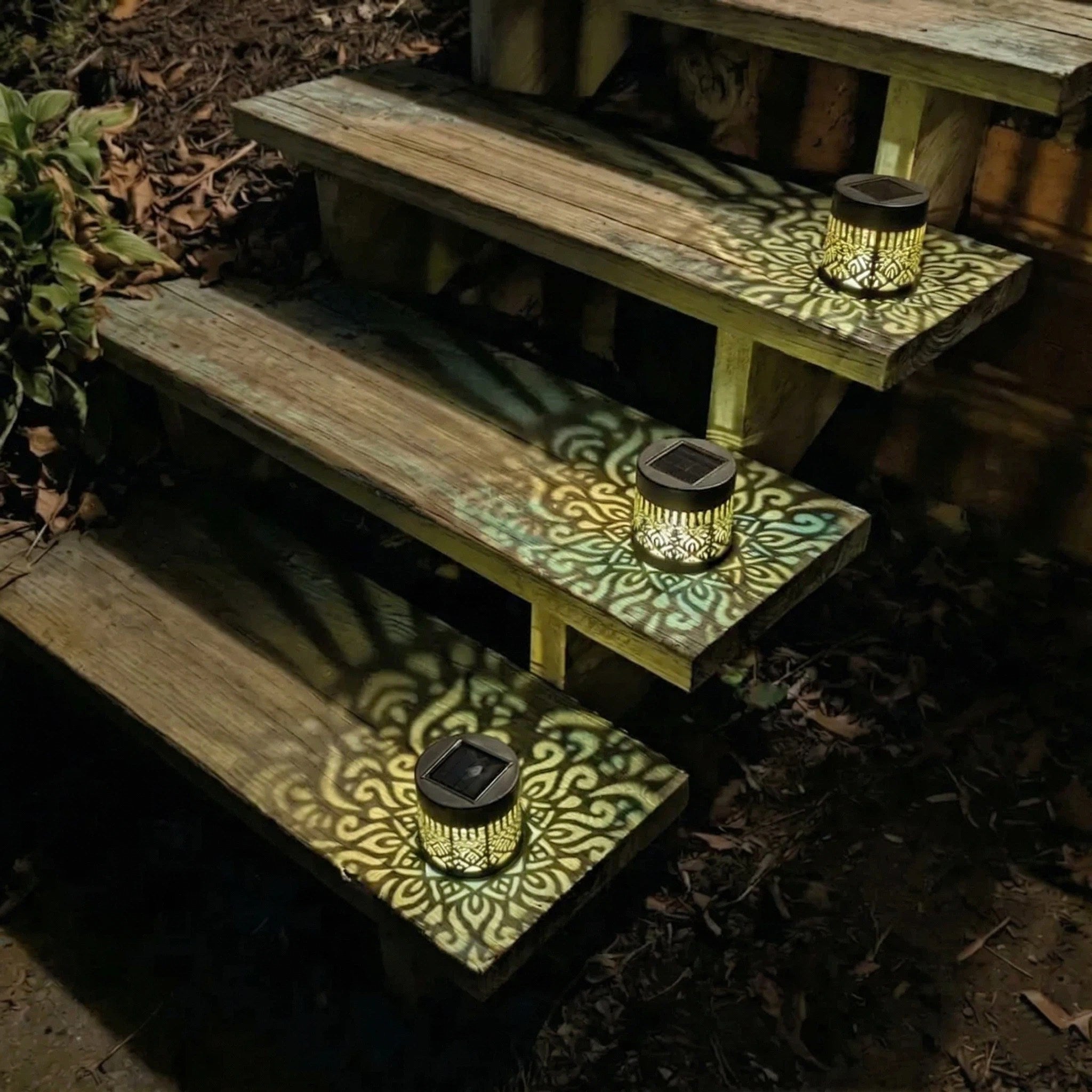 Frolunora® Decorative Solar Mandala Lights - Automatic On/Off & Weatherproof