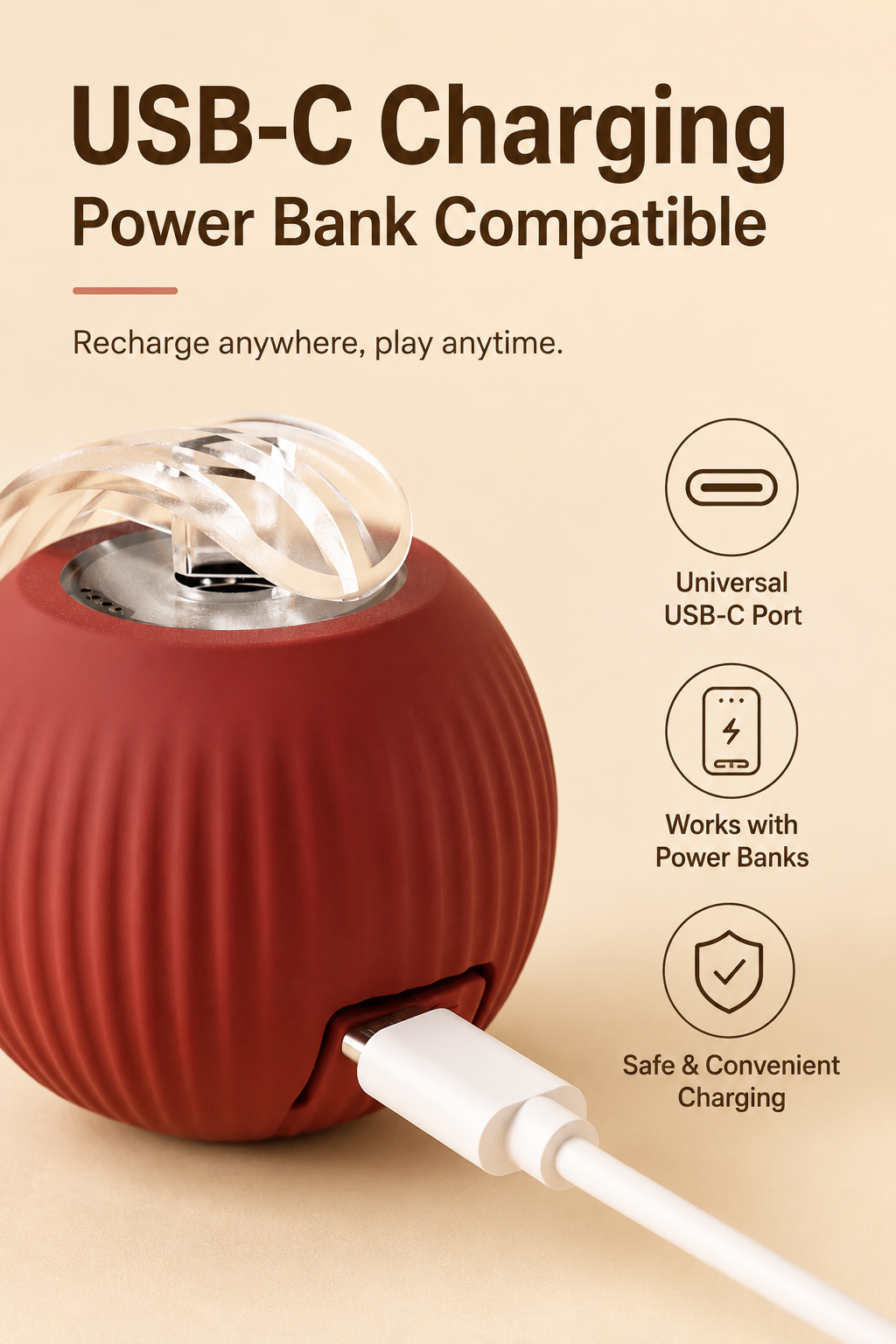 Smart Interactive Cat Toy Ball – Self-Play Rolling Pet Toy for Cats & Small Dogs