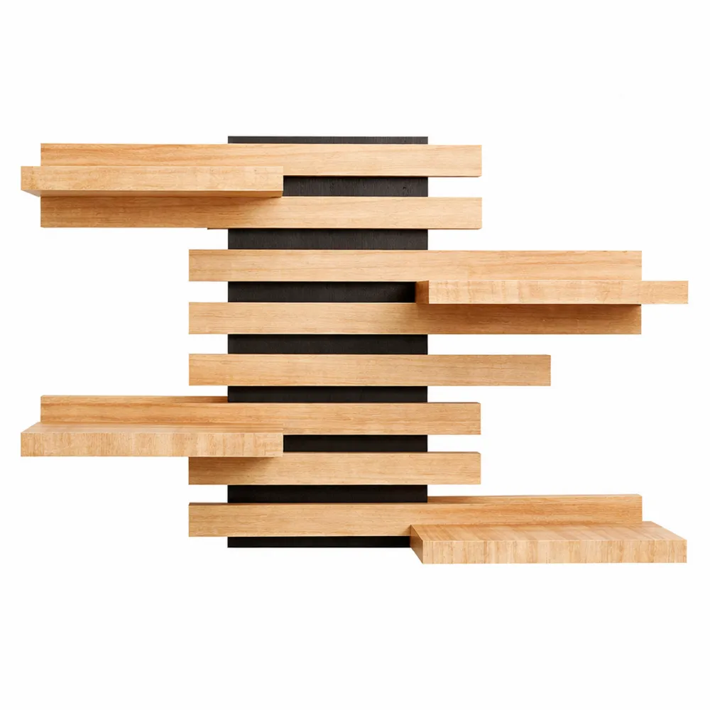 Mensola Sospesa in Legno per Casa