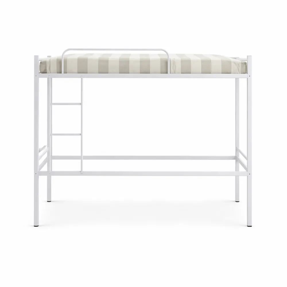 Letto a Castello Scomponibile per Adulti e Bambini, Altezza 150 cm, Include Materassi e Cuscini