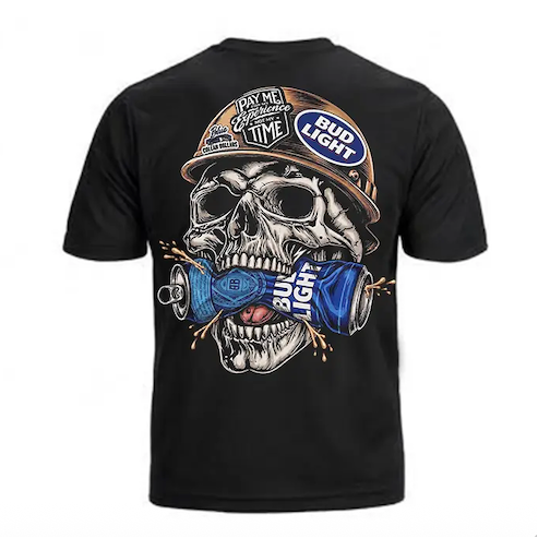 Beer And Skull Collection T-Shirt